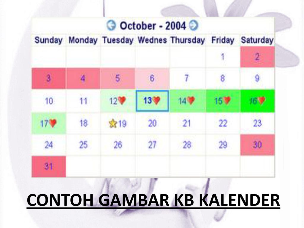 Detail Gambar Kb Kalender Nomer 31