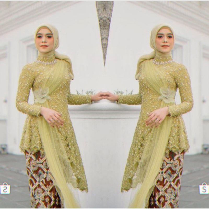 Detail Gambar Kebaya Muslim Modern Nomer 13