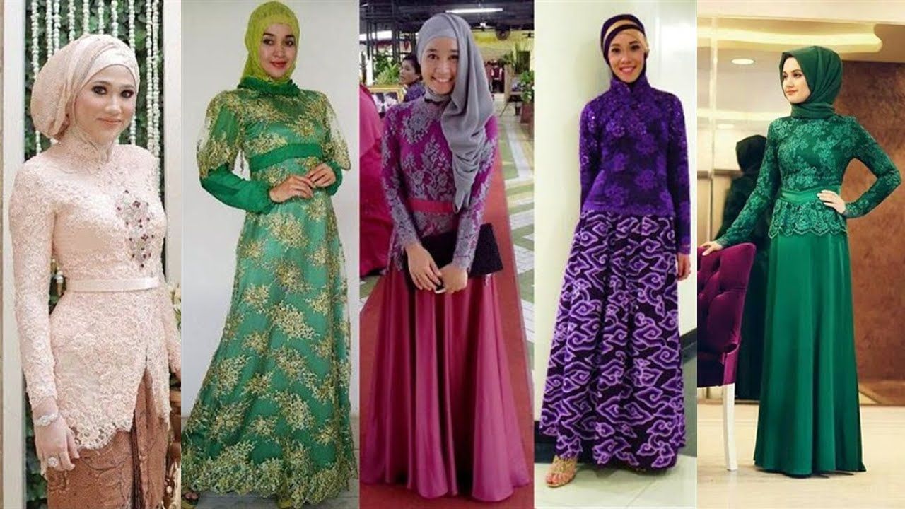 Detail Gambar Kebaya Muslim Modern Nomer 21