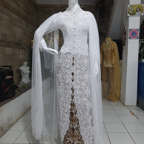 Detail Gambar Kebaya Pengantin Nomer 12