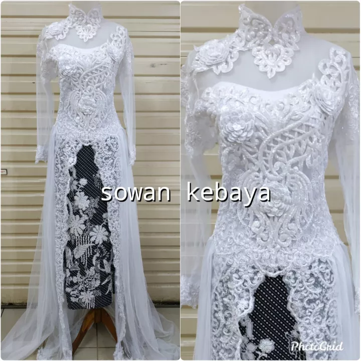 Detail Gambar Kebaya Pengantin Nomer 4