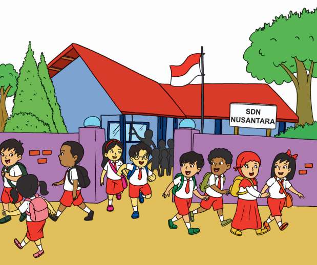 Detail Gambar Kegiatan Anak Di Pagi Hari Nomer 14