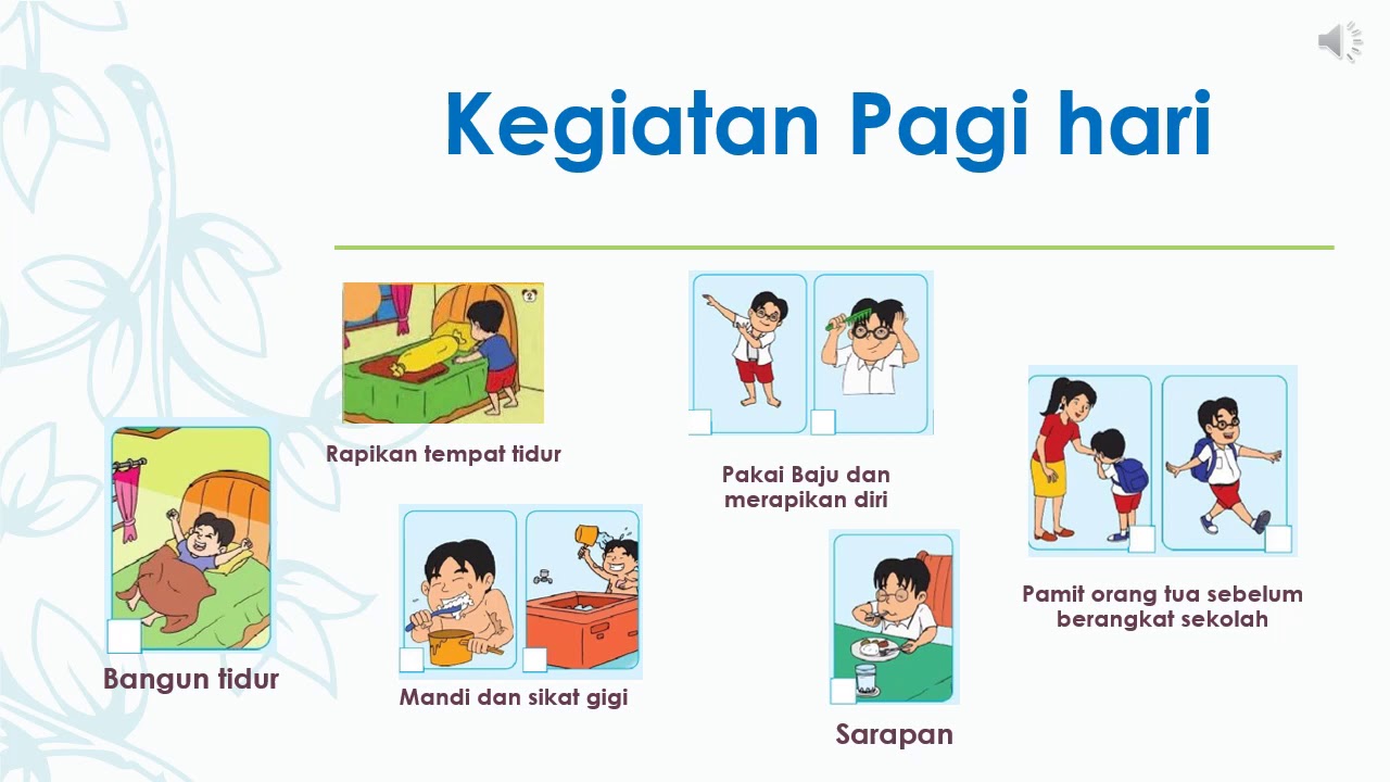 Detail Gambar Kegiatan Anak Di Pagi Hari Nomer 3