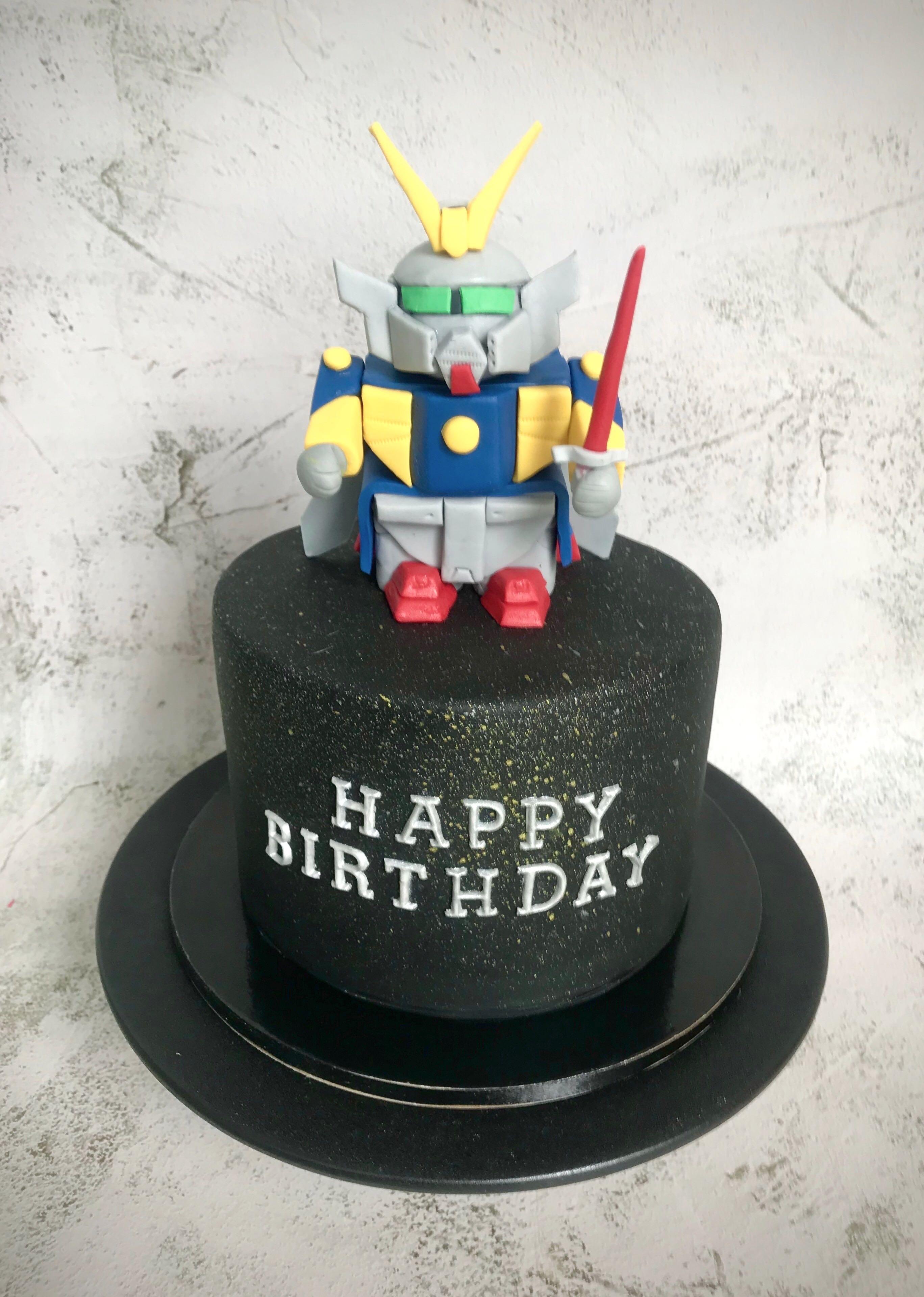 Detail Gambar Kek Gundam Nomer 22