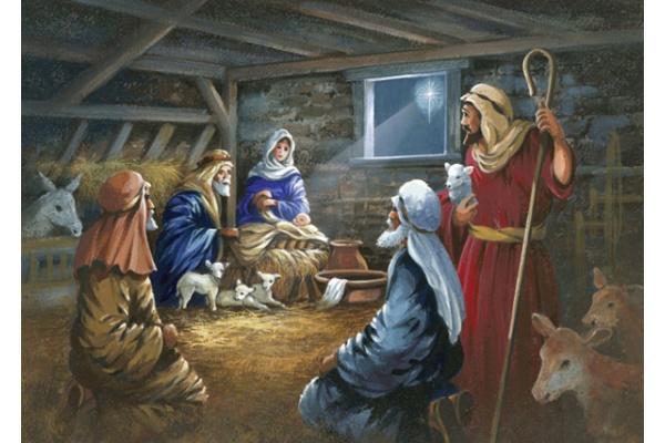 Detail Gambar Kelahiran Yesus Di Kandang Domba Nomer 2