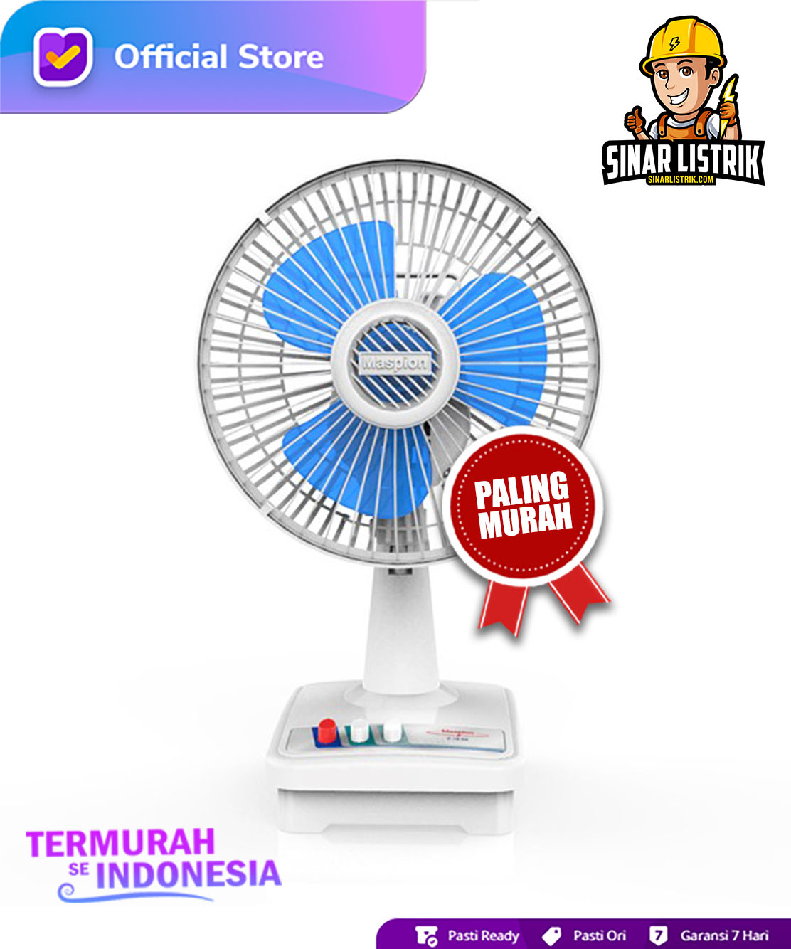 Detail Gambar Kelistrikan Feiling Fan Kipas Angin Maspion Nomer 45