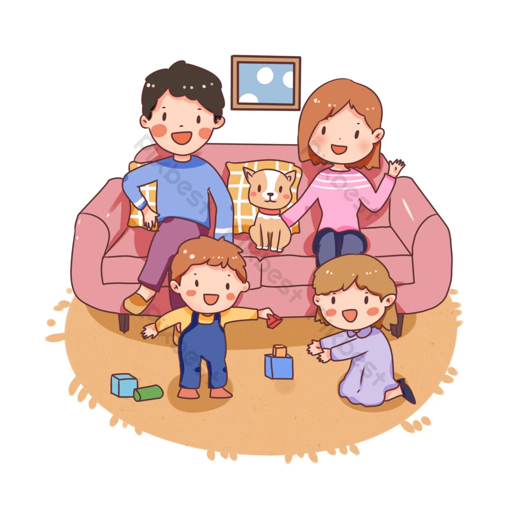 Gambar Keluarga Bahagia Animasi - KibrisPDR