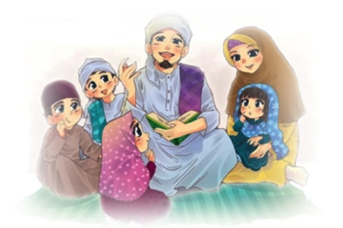 Detail Gambar Keluarga Bahagia Islami Nomer 4