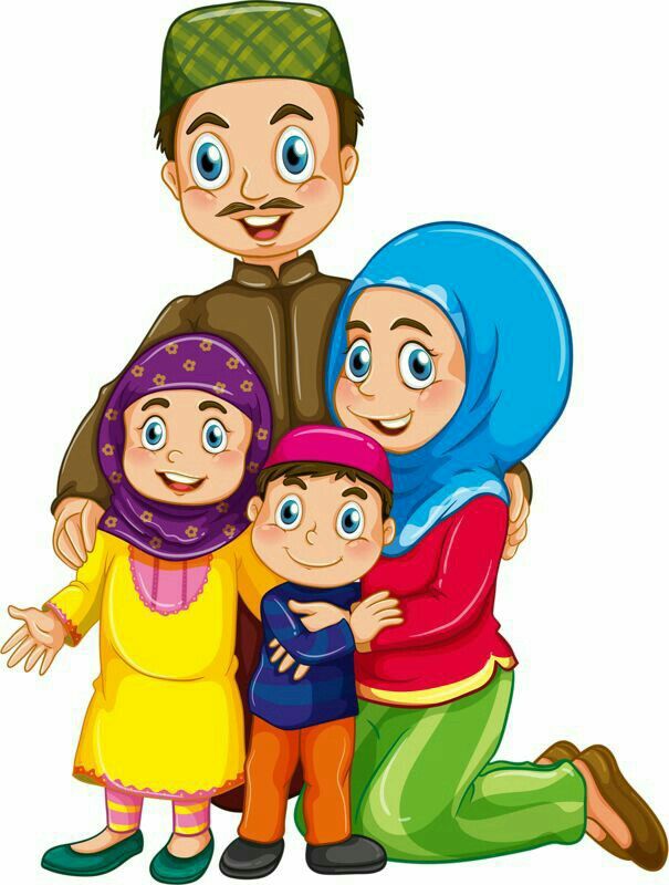 Detail Gambar Keluarga Kartun Muslim Nomer 5