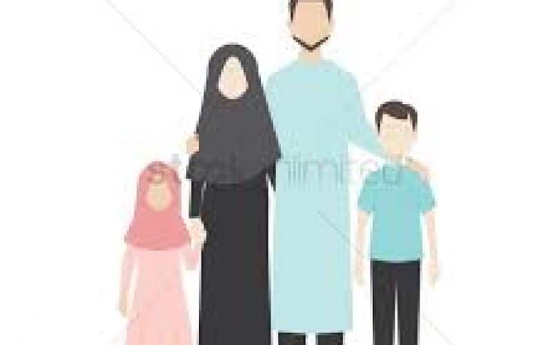 Detail Gambar Keluarga Kecil Islami Nomer 17