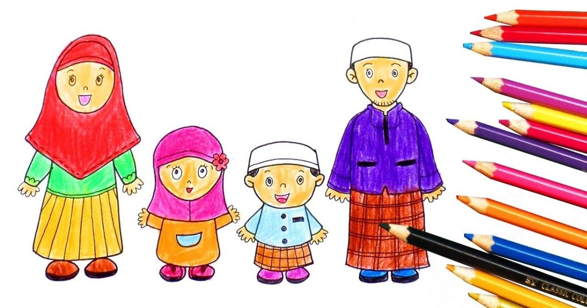 Detail Gambar Keluarga Kecil Kartun Nomer 10