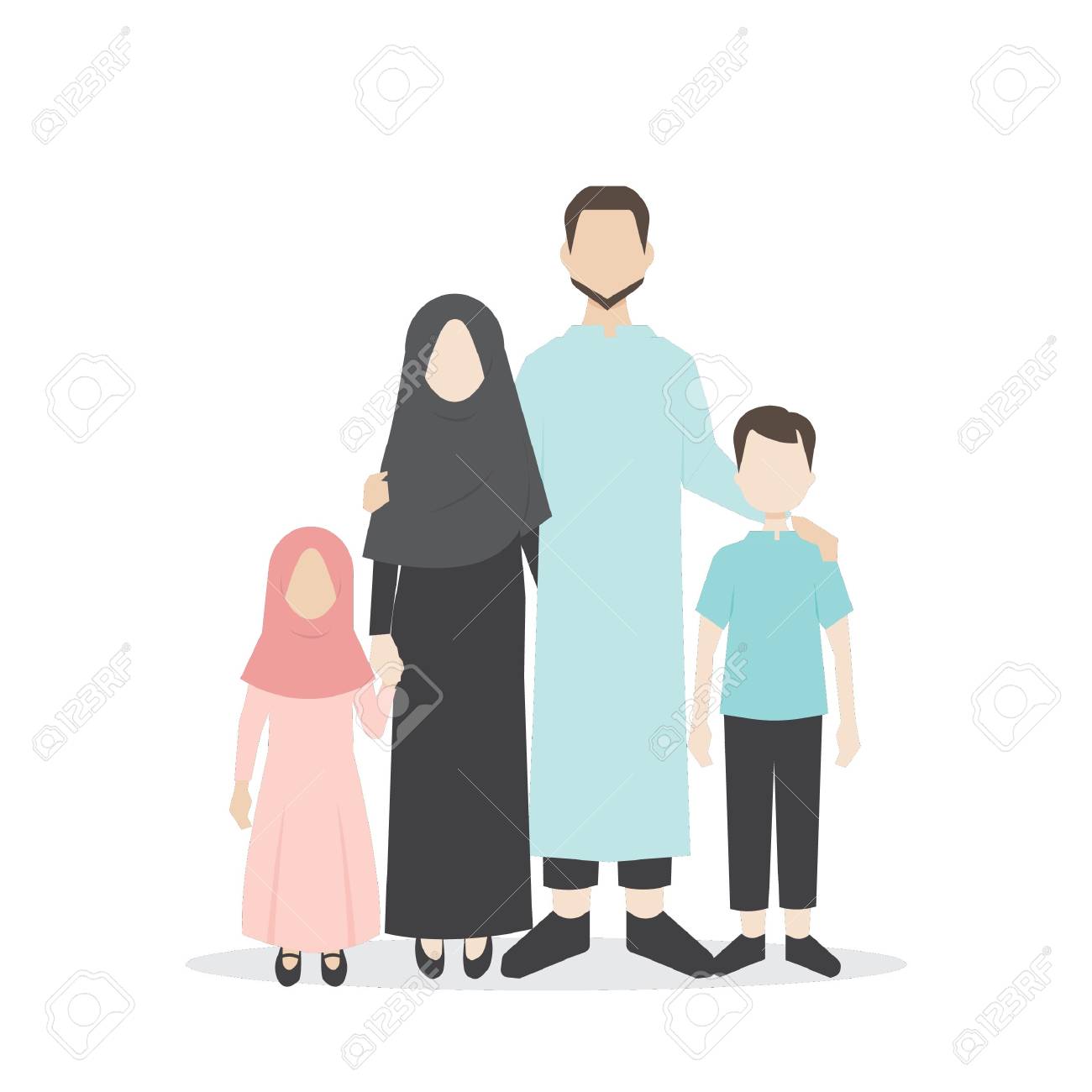 Detail Gambar Keluarga Muslim Nomer 9