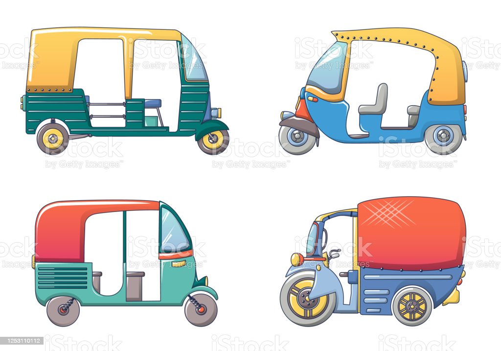 Detail Gambar Kendaraan Becak Motor Kartun Nomer 34