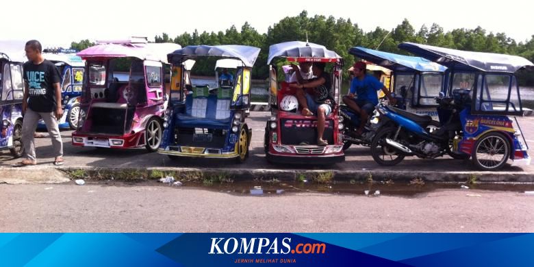 Detail Gambar Kendaraan Becak Motor Kartun Nomer 37