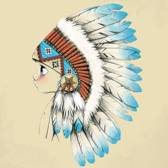 Gambar Kepala Dayak - KibrisPDR