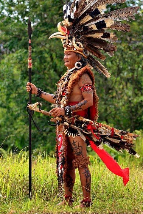 Detail Gambar Kepala Dayak Nomer 13