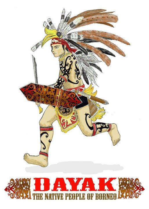 Detail Gambar Kepala Dayak Nomer 22