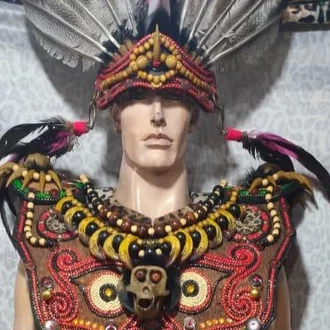 Detail Gambar Kepala Dayak Nomer 24