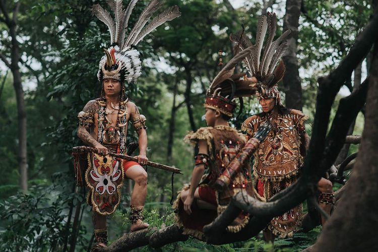 Detail Gambar Kepala Dayak Nomer 34