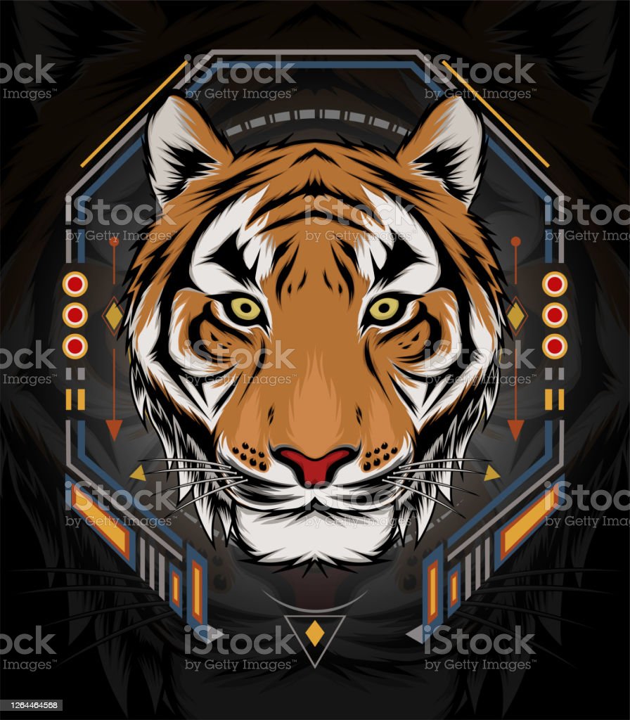 Detail Gambar Kepala Harimau Nomer 38