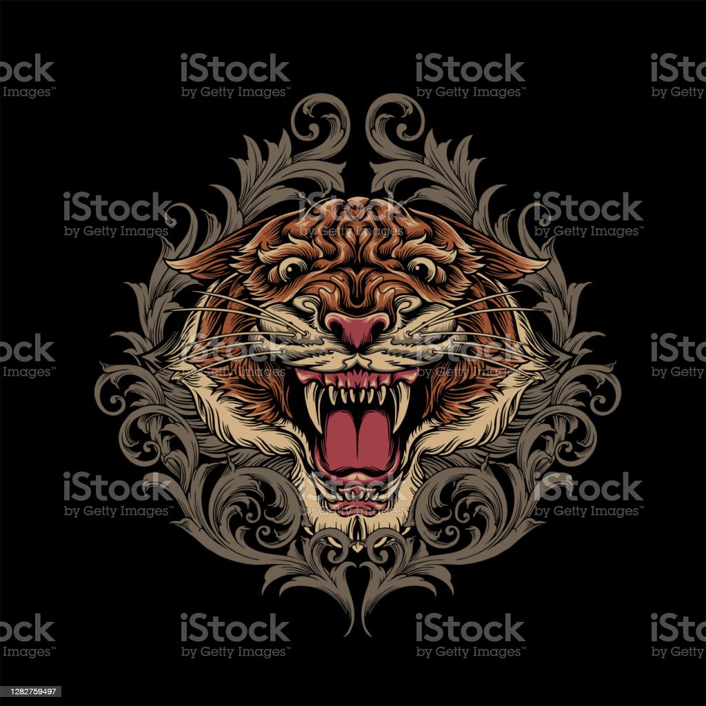 Detail Gambar Kepala Harimau Keren Nomer 3