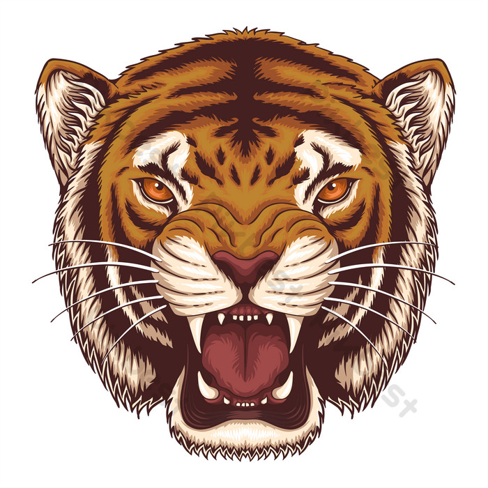 Detail Gambar Kepala Harimau Keren Nomer 48