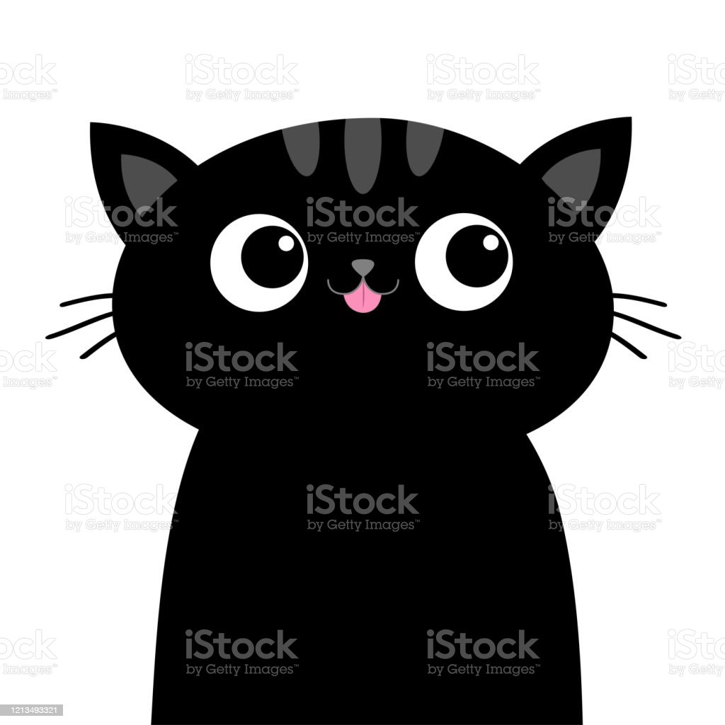 Detail Gambar Kepala Kucing Hitam Putih Nomer 24