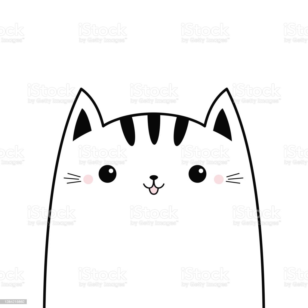 Detail Gambar Kepala Kucing Hitam Putih Nomer 10