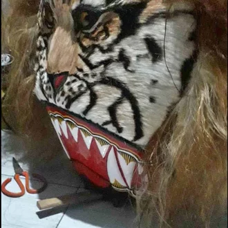 Detail Gambar Kepala Reog Nomer 21