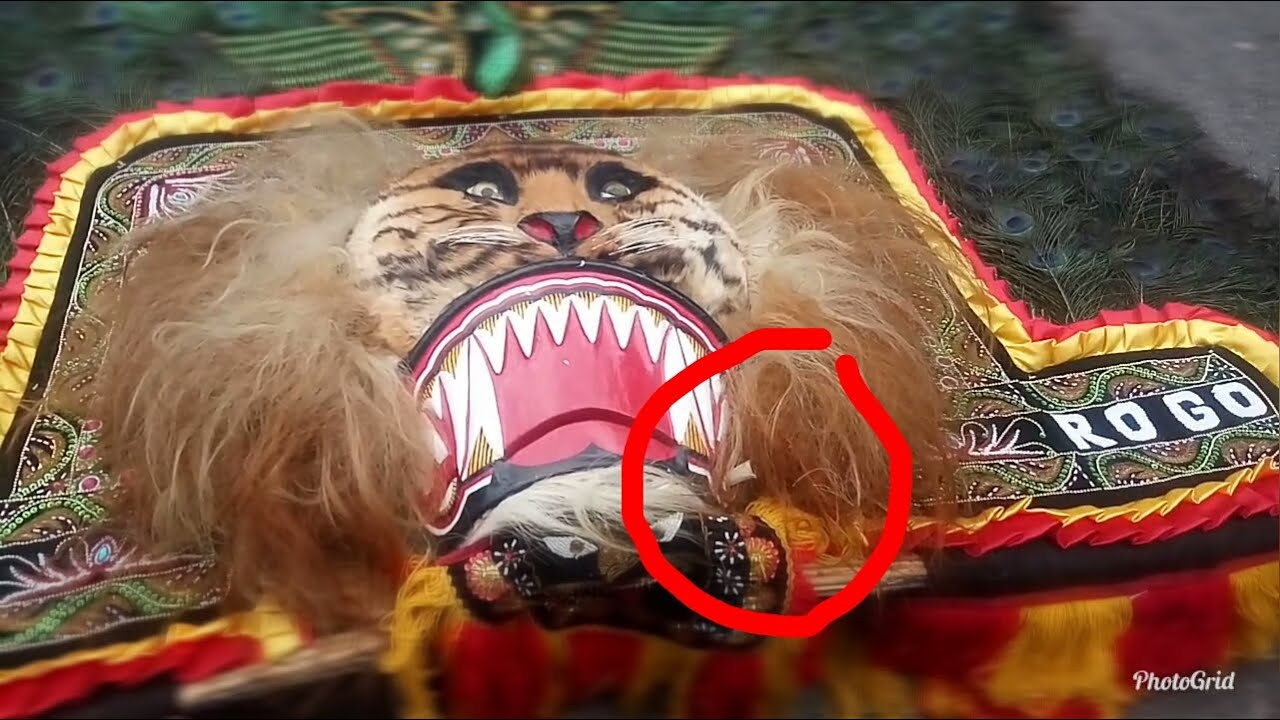 Detail Gambar Kepala Reog Nomer 31