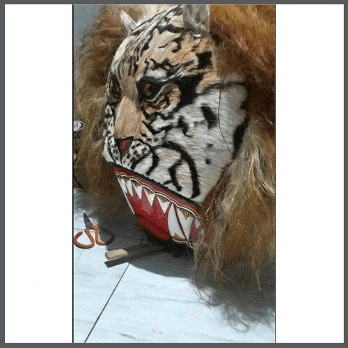 Detail Gambar Kepala Reog Nomer 46