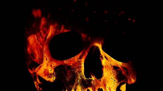 Detail Gambar Kepala Tengkorak Gambar Skull Fire Nomer 11