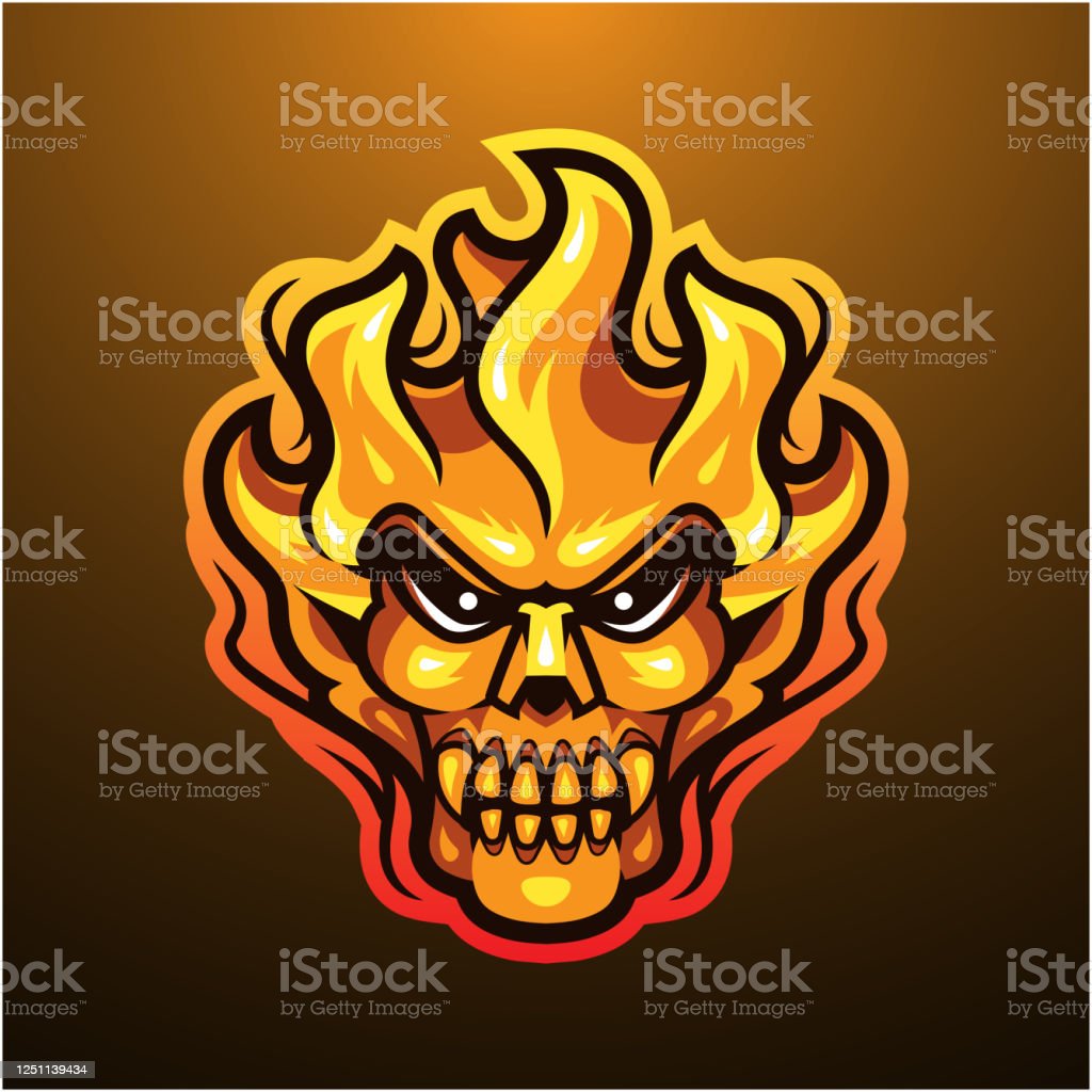 Detail Gambar Kepala Tengkorak Gambar Skull Fire Nomer 19