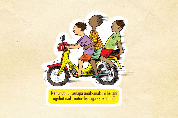 Detail Gambar Kepala Tengkorak Karikatur Naik Motor Gede Nomer 30