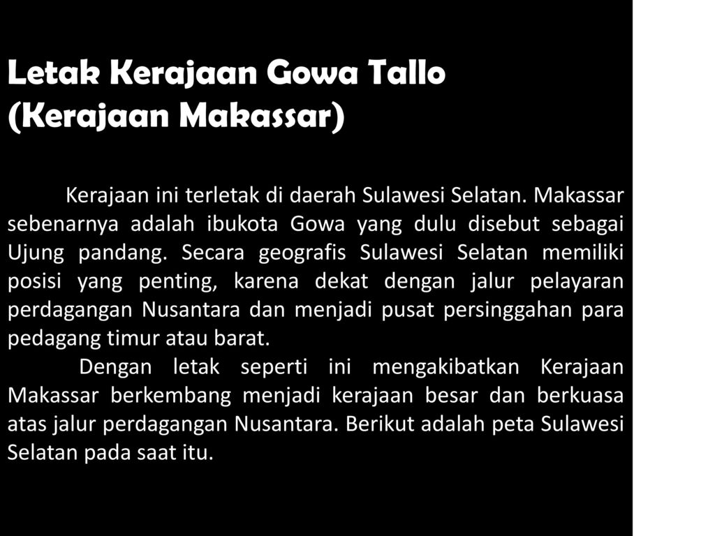 Detail Gambar Kerajaan Gowa Tallo Nomer 55