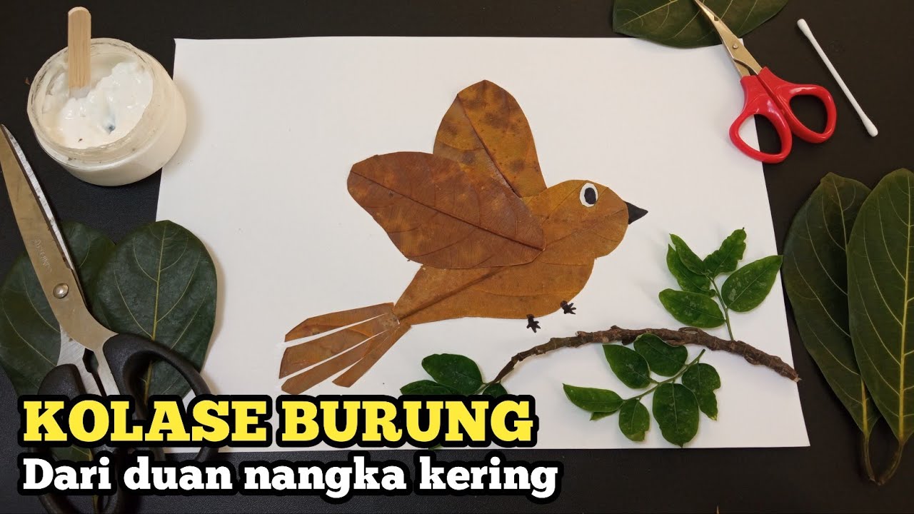 Detail Gambar Kerajinan Dari Daun Kering Nomer 10