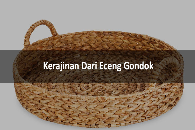 Detail Gambar Kerajinan Eceng Gondok Nomer 37