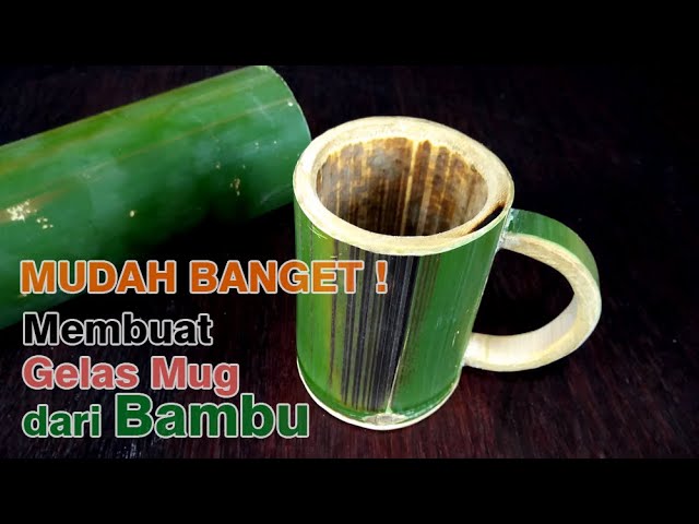 Detail Gambar Kerajinan Gelas Dari Bambu Nomer 34