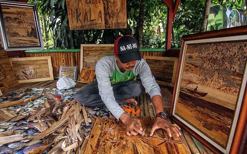 Detail Gambar Kerajinan Pelepah Pisang Nomer 41