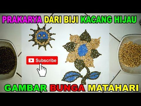 Detail Gambar Kerajinan Tangan Bunga Dari Kacang Hijau Nomer 42