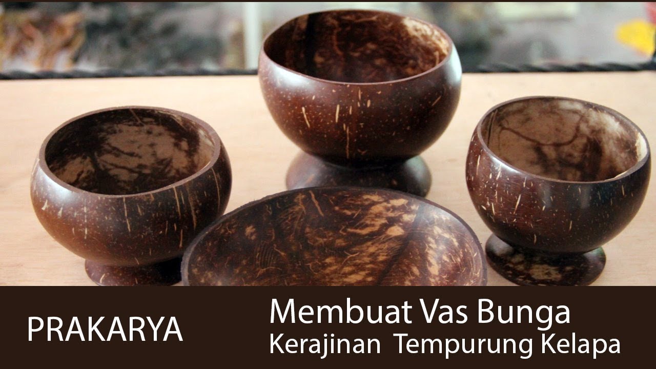 Detail Gambar Kerajinan Tempurung Kelapa Nomer 18