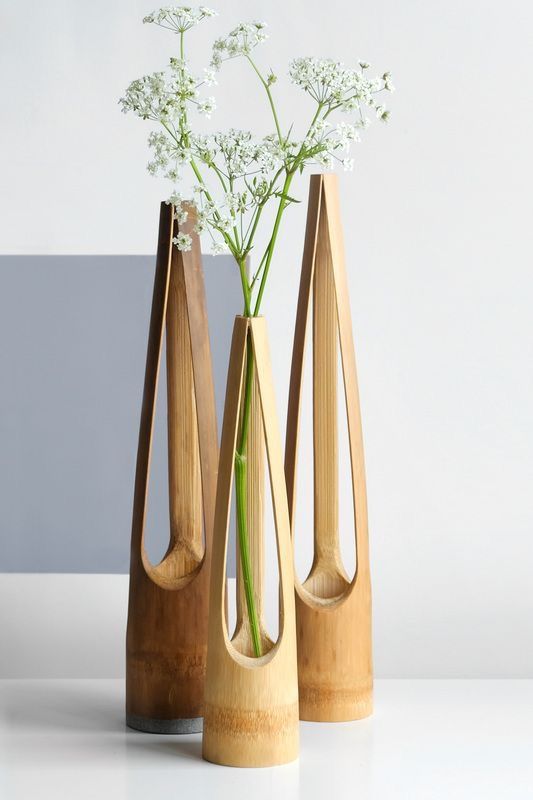Detail Gambar Kerajinan Vas Bunga Dari Bambu Nomer 19