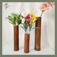 Detail Gambar Kerajinan Vas Bunga Dari Bambu Nomer 30
