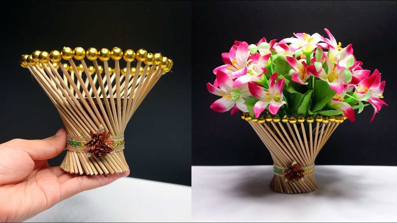 Detail Gambar Kerajinan Vas Bunga Dari Bambu Nomer 36