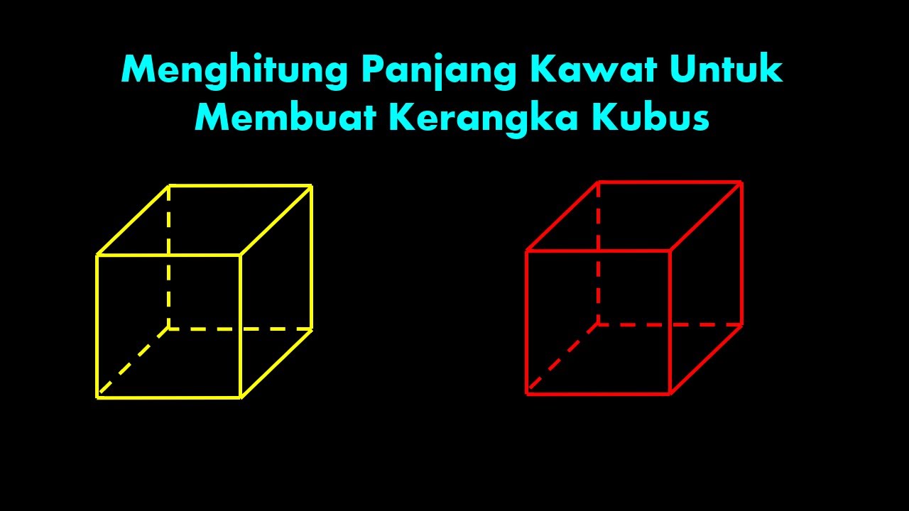 Detail Gambar Kerangka Kubus Nomer 27