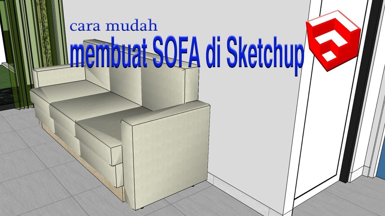 Detail Gambar Kerangka Kursi Sofa Skethc Up Nomer 7