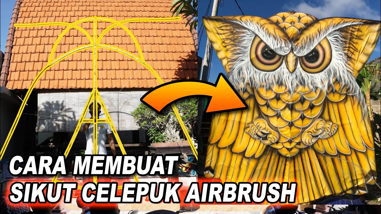 Detail Gambar Kerangka Layangan Celepuk Nomer 12