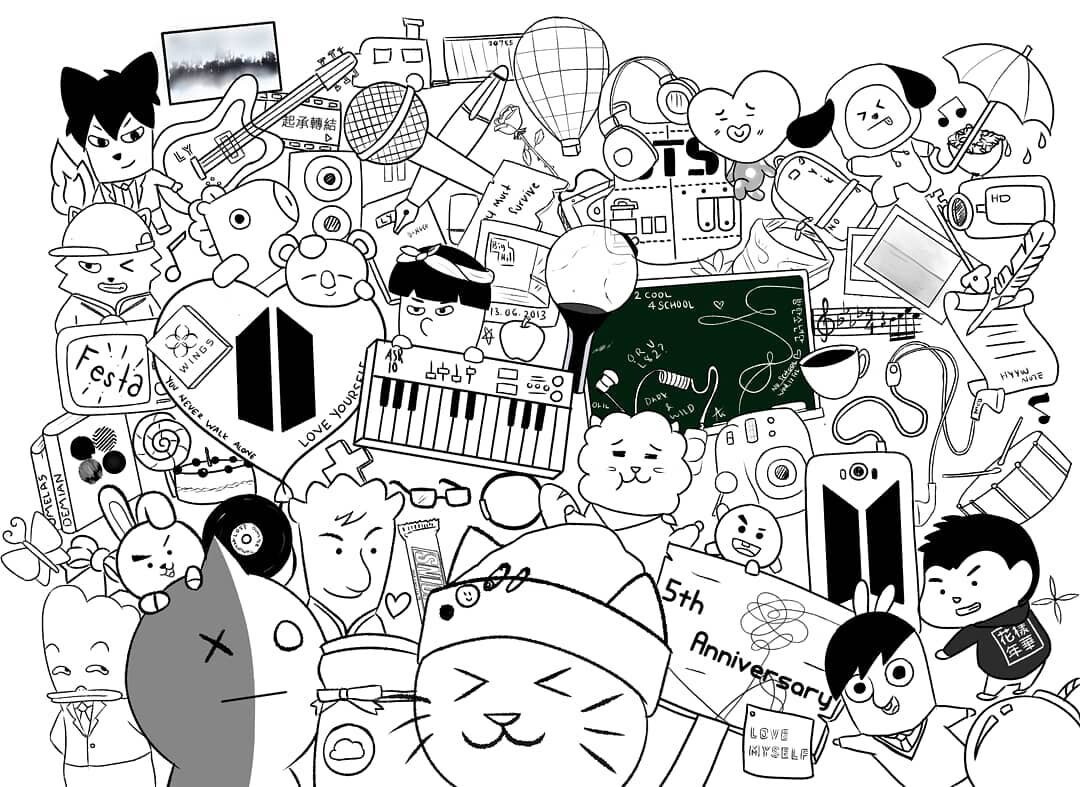 Detail Gambar Keren Doodle Nomer 33