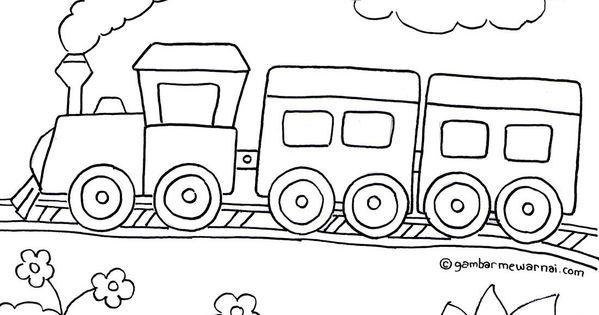 Detail Gambar Kereta Api Kartun Gambar Rumput Animasi Nomer 10