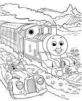 Detail Gambar Kereta Api Kartun Hitam Putih Nomer 56